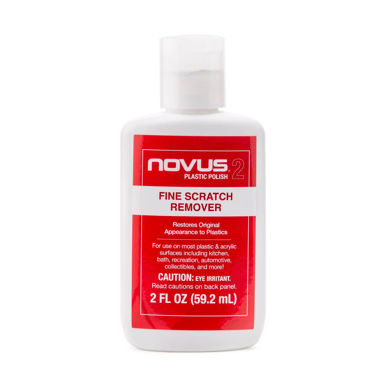 Novus Plastic Polish #2 - Fine Scratch Remover 2oz 002